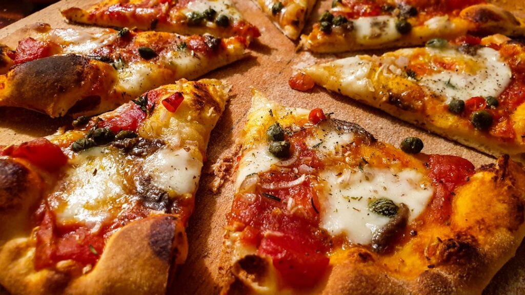 Pizza - say no more.
